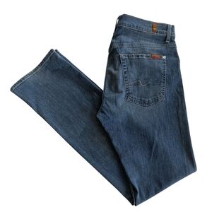 7 For All Mankind Stand Straight Leg Jeans Size 32